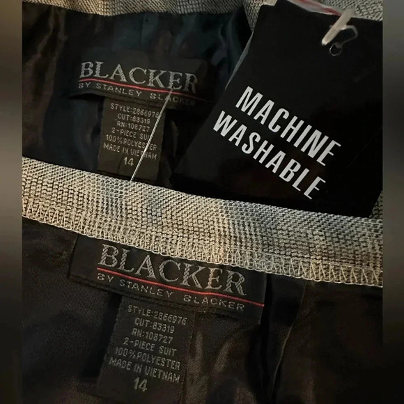 Blacker by Stanley Blacker skirt set size 14 - Picture 10 of 10